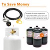 ArrogantF F271803 6ft Propane Hose with Regulator Fit for Mr.