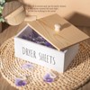 zoocatia Laundry Room Decor Dryer Sheet Container Wood Detergent Dispenser