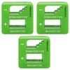 MeasuPro Demagnetizer and Magnetizer - Green - 3 Pack -