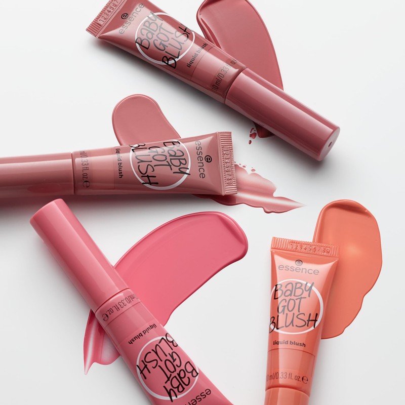Essence Cosmetics BABY GOT BLUSH liquid blush, express result, fast
