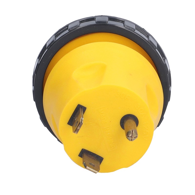 30A RV Plug TT‑30P to L5‑30R Copper Internal Wire Reliable