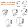 Nivithi Hose Clamp Set, Hose Clamps Stainless Steel 304, Adjustable,