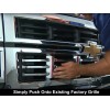 Coast2Coast International (CCI) Chrome 2PC Grille Grill Insert Overlay FOR