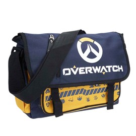 DigiTizerArt Canvas Anime Messenger Bag Game Shoulder Bag Satchel School Bag, colourful