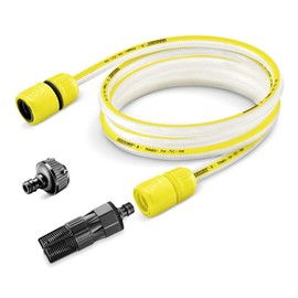KARCHER 2.644-297.0 Self-Priming Water Hose Set, 9.8 ft (3 m), Yellow