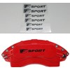Bokos Lexus Brake Caliper Sticker Brake Caliper Cover Sticker Heat