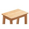 Boraam Niko 3-Tier Step Stool, Counter Height, Natural