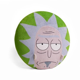 WP Merchandise Rick and Morty - Rick Sanchez Face Throw Pillow 36cm (Soft Plush Cushion)