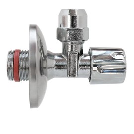 'Angle Valve 1/2-Inch Seal – Certified According to German DVGW 1/2 "Male x 3/8AG with 10 mm Squeeze Connection