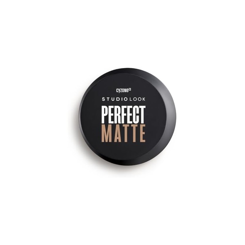 Cyzone – Polvos Compactos Perfect Matte 8 g Alta Cobertura,