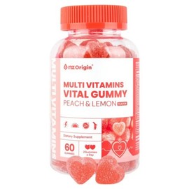 ANGET ORIGIN Enget Origin Kids Multivitamin Vital Gummy Peach Lemon Flavor 60 Tablets 1 Children’s Comprehensive Nutritional Supplement / 엔젯오리진 키즈 멀티비타민 바이탈 구미 복숭아 레몬맛 60정 1개 어린이 종합영양제
