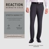 Kenneth Cole REACTION Men's Skinny Fit Flat Front 4 Way