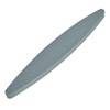 Scythe Whetstone 225 mm Oval Whetstone for Scythe, Lawn Mower,