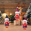 Hileyu Pack of 3 Christmas Elf Doll, Baby Elf on