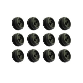 Fuel Line Tank Grommets 2 Hole Diameter 24mm Suitable for Homelite Ryobi Trimmer (12 per pack)