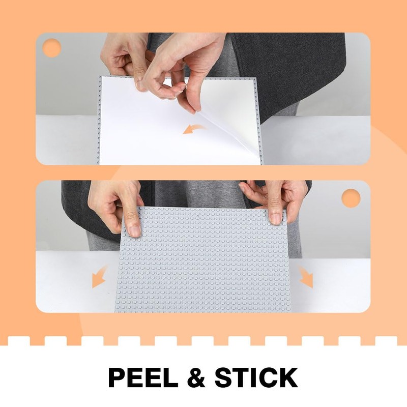Etarnfly 4 Plate Set Building Plate Compatible with Most Brands,