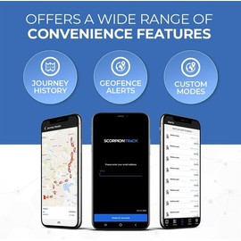 ScorpionTrack - 4G 2-Wire Self-Install GPS Vehicle Tracker - Live, Accurate, Trusted Location Tracking Device, Perfect for Car, Van, Caravan, Motorhome, Motorcycle, Scooter (4G FMM880+)