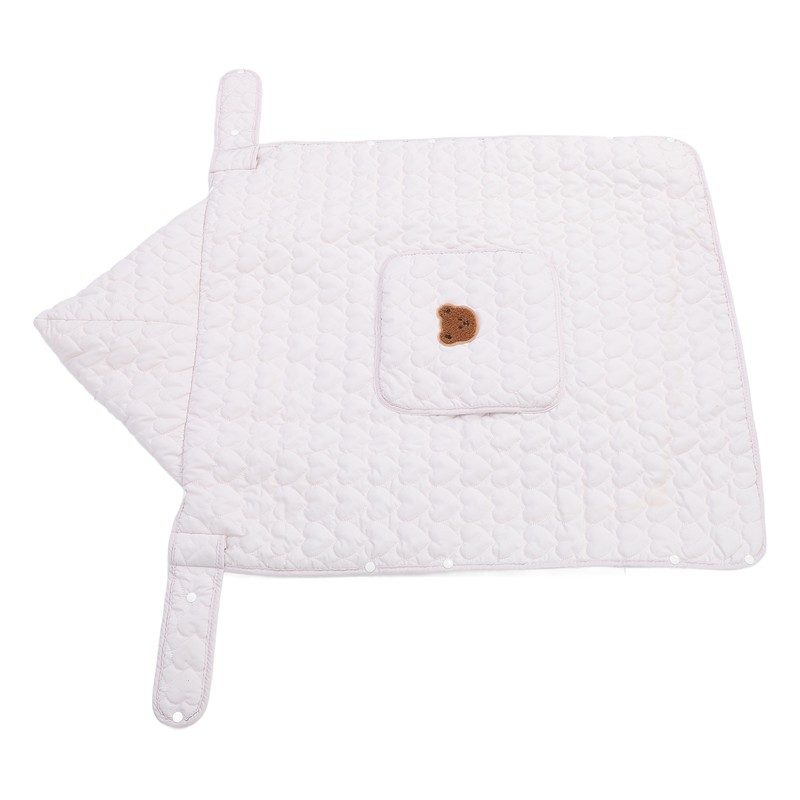 Hooded Toddler Blanket Keep Warm Wind Proof Thickened Cotton Flannel