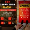 Mart Cobra Fire Blanket – Emergency Fire Suppression for Home
