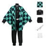 Yakisle Tanjiro Cosplay Costume Unisex Adult Cloak Jacket Uniform Outfit