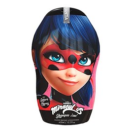 BLUMEN Shampoo Lady Bug 2d Blumen Sakura Cherry 450ml, color, 1 ml, pack of/paquete de, 450 mililitro, 1