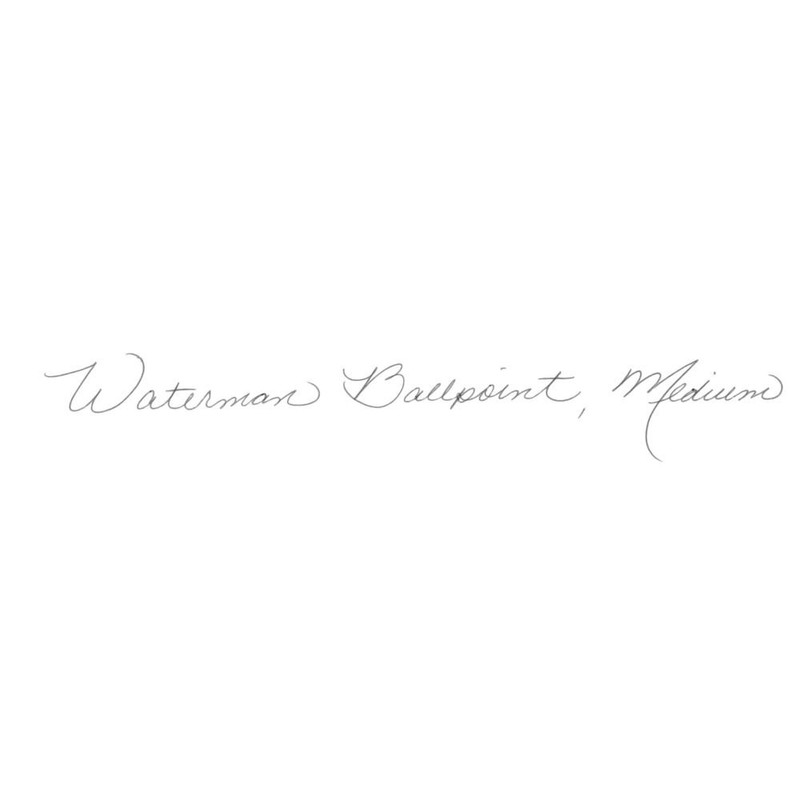 Waterman S2271113 Ballpoint Pen, Oil-based Refill, Medium, Black