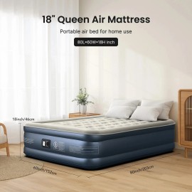 IDOO TWIN/QUEEN/KIN - Queen(80.00 x 60.00 x 18.00 Inches)