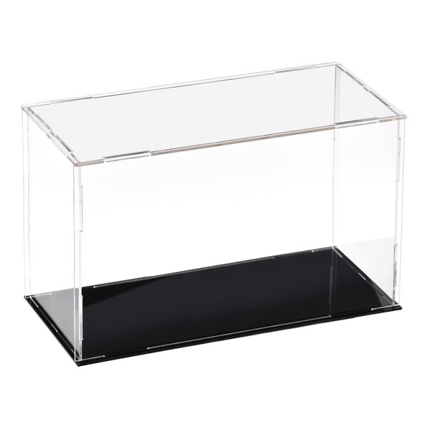 TA-VIGOR Clear Acrylic Display Case, 25 x 10 x 15