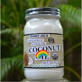 Trader Joe's Organic Virgin Coconut Oil 16 fl oz