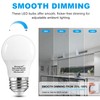 MorningLight A15 Ceiling Fan Light Bulb, 60 Watt Equivalent, 6.5W