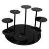 Acrylic Cupcake Stands Stable Round Anime Figure Doll Platter Display