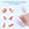 Finger Bandages 30pcs Bobs Thumb Bandage Finger Bandage Tubular White