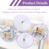 WR55X11132 WR55X25754 Refrigerator Led Light and Cover Assembly For GE