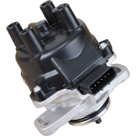 AIP Electronics Complete Premium Electronic Ignition Distributor Compatible with Nissan 200SX Sentra 1995-1999 1.6L NS24 22100-0M200 OEM Fit DOM200