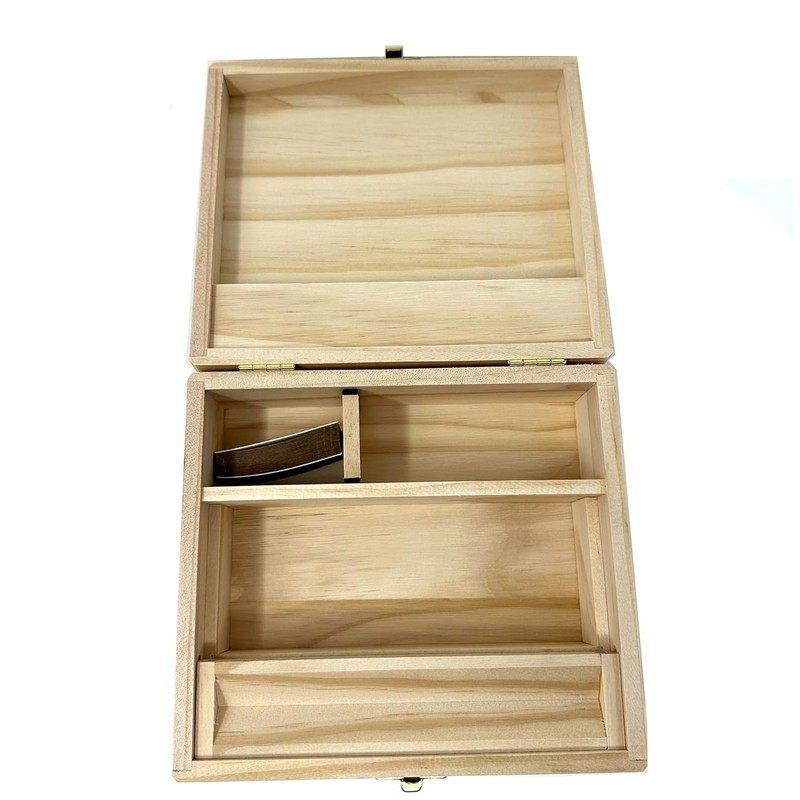 Rigasz Tips Buddies Wooden Storage Rolling Box