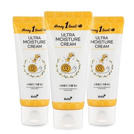 Nella 허니원스네일 달팽이크림 튜브타입 100g 3개 Honey Once Snail Slug Cream Tube Type 100g 3pcs