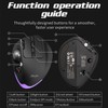 Wireless Mouse – 2.4GHz + Bluetooth Dual Mode Connection, 8