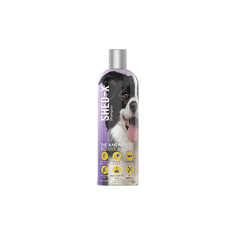 SynergyLabs Shed-X Shed Control Shampoo for Dogs; 16 fl. oz.