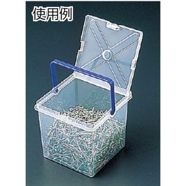 リングスター ミスタービスジュニア ビス徳用箱がスッポリ収納 B-170 クリア 【L171×W171×H161mm】