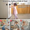 3 Pack Fridge Lock for Kids, Traceless Refrigerator Lock for
