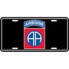 EE, Inc. US Army 82nd Airborne Division License Plate