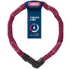 ABUS Tresor 1385/75 Cherry Heart Chain Lock, Hardened Steel Combination