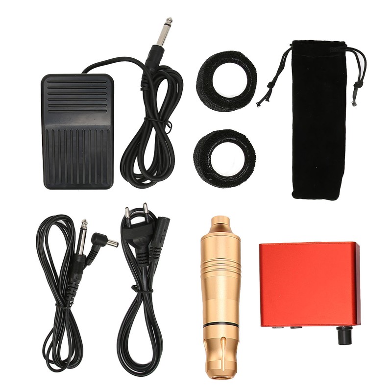 Complete Tattoo Kit Rotary Pen Tattoo Machine Tattoo Power Supply