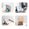 YdseozOA Vertical Gravity Notebook Stand Adjustable Notebook Stand with Automatic