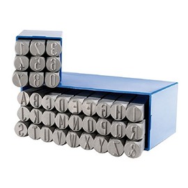 GRAVUREM Sr-Number Punch and letters (Combination) 0-9 A-Z &and, in writing thickness 3 MM