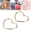 Keychain Accessories Heart Shaped Individual Color Elegant Design Simple Firm