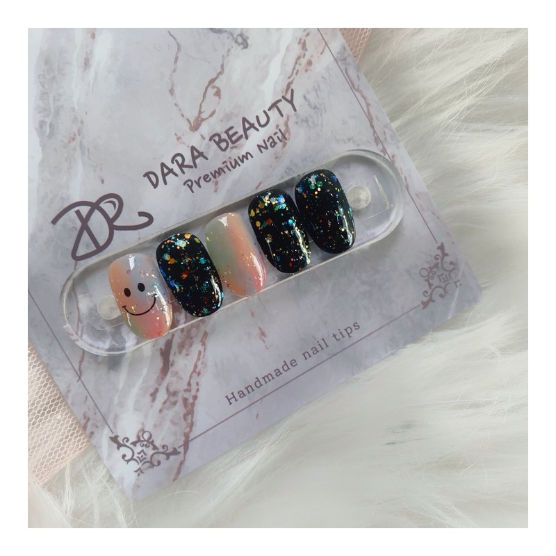 [Handmade Nail Tip] Vertical Gradient Smile Nail / [수제네일팁] 세로그라데이션