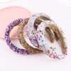 Brihasory Sequin Rhinestone Headbands for Women and Girls Crystal Jeweled