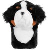 Craftsman Golf Bernese Mountain Dog Plush Animal Soft Driver Wood