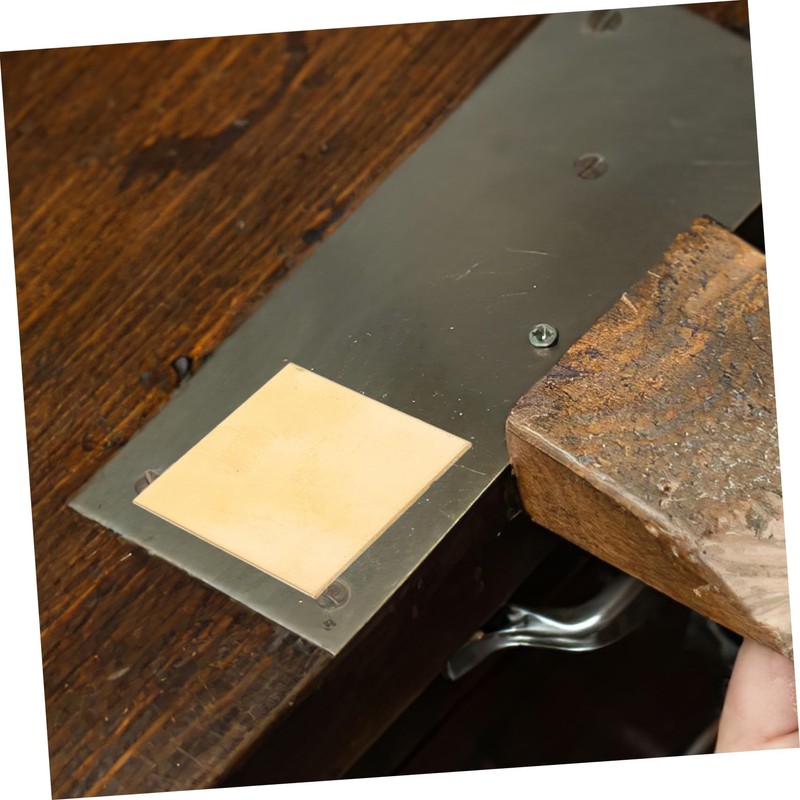 CHILDWEET Crafting Brass Wear-Resistant Plate Sheets for DIY Projects Decorative